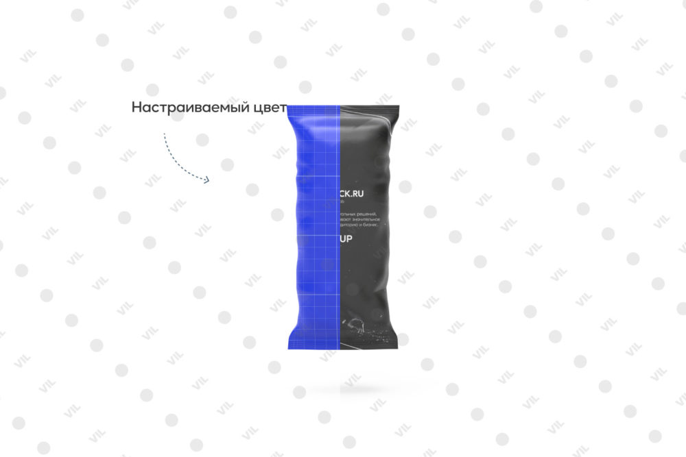 PSD мокап мороженного эскимо (front)