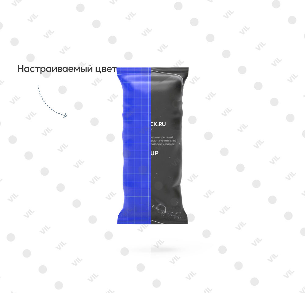 PSD мокап мороженного эскимо (front)