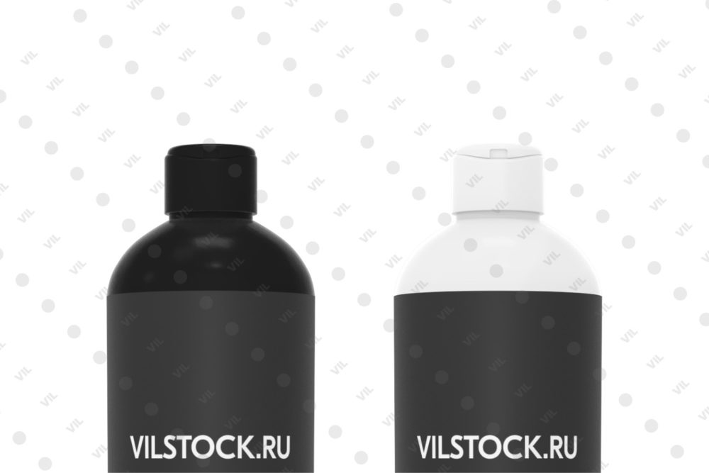 Мокап пластиковой упаковки с крышкой (Front)