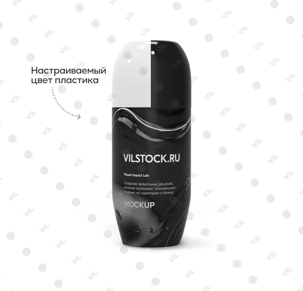 Мокап дезодорант шариковый (front)