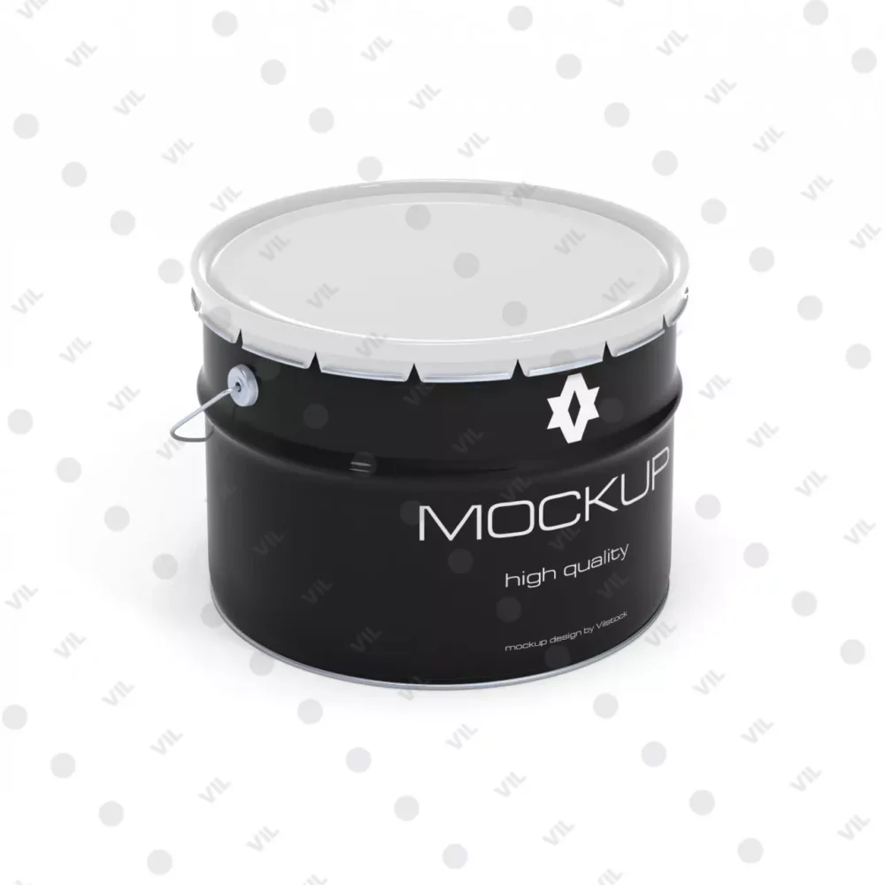 10 л V2_mockup_top Мокап ведра 10 л «Корона» — сверху, PSD 4K