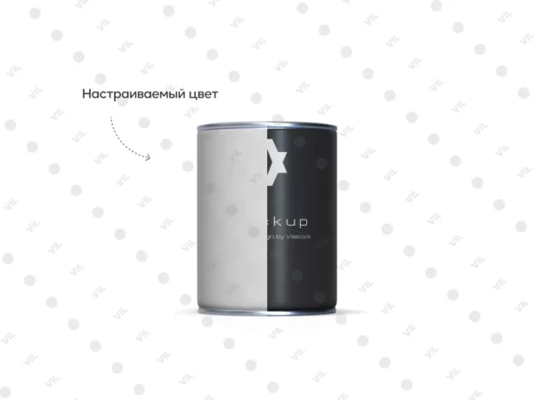 22_metal 1l_0001-1 Мокап металлической банки 1 л — PSD